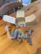 Stelrad Thermostatic Radiator Valve (TRV) and Lock Shield Valve 15/10mm Straight