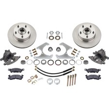 Spindle Disc Brake Kit 5 On 4-34 Big Gm Caliper Fits Ford 1937-48