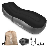 Aufblasbares Sofa, Luftsofa Mit Elektrischer Luftpumpe, Campingsofa, Innen...