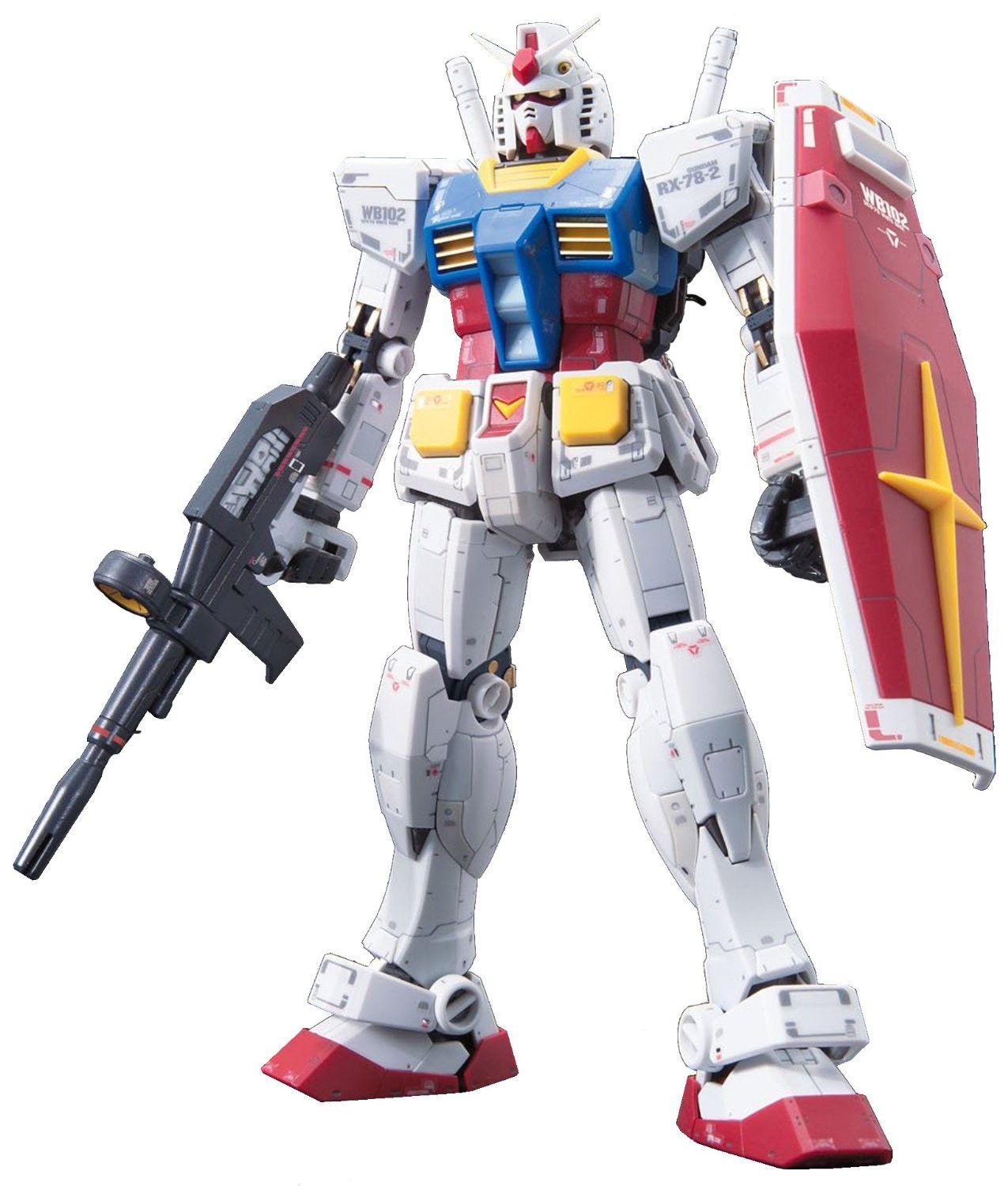 Комплект масштабной модели Bandai Hobby Gundam RX-78-2 Real Grade RG 1/144, США, продавец