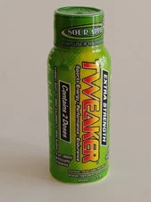Tweaker Energy Drink, Zero Calories, Zero Sugar, Sour Apple, 4-2oz btls BB 08/26