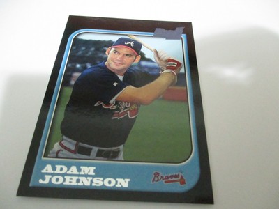 ADAM JOHNSON 1997 BOWMAN 1ST MLB BASEBALL TRADING CARD BRAVES FREE SHIPPING