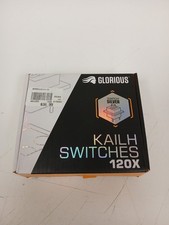 Glorious Kailh Silver Mechanical Keyboard Switches, 120 Count