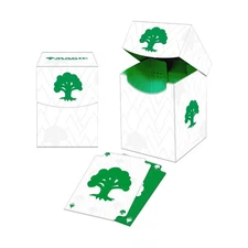 Ultra Pro Card Deck Box - Forest, 100 Standard Sized Cards, Mana 8 Design, Offic