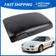For Camaro / Firebird 1997-2002 Console Door Lid Armrest #10421355 Ebony Black