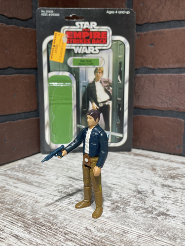 Vintage Kenner 1980 Star Wars ESB Han Solo Bespin Outfit 41 back Card and Figure - Picture 3 of 12