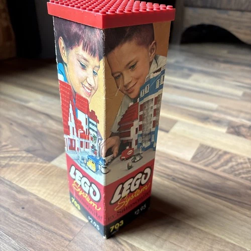 Lego Samsonite 703 Basic Set 1961 Building Blocks complete no instructions