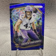 2025 Panini Prizm -Andrew Van Ginkel Blue Scope Prizm  /14 SSP VIKINGS  