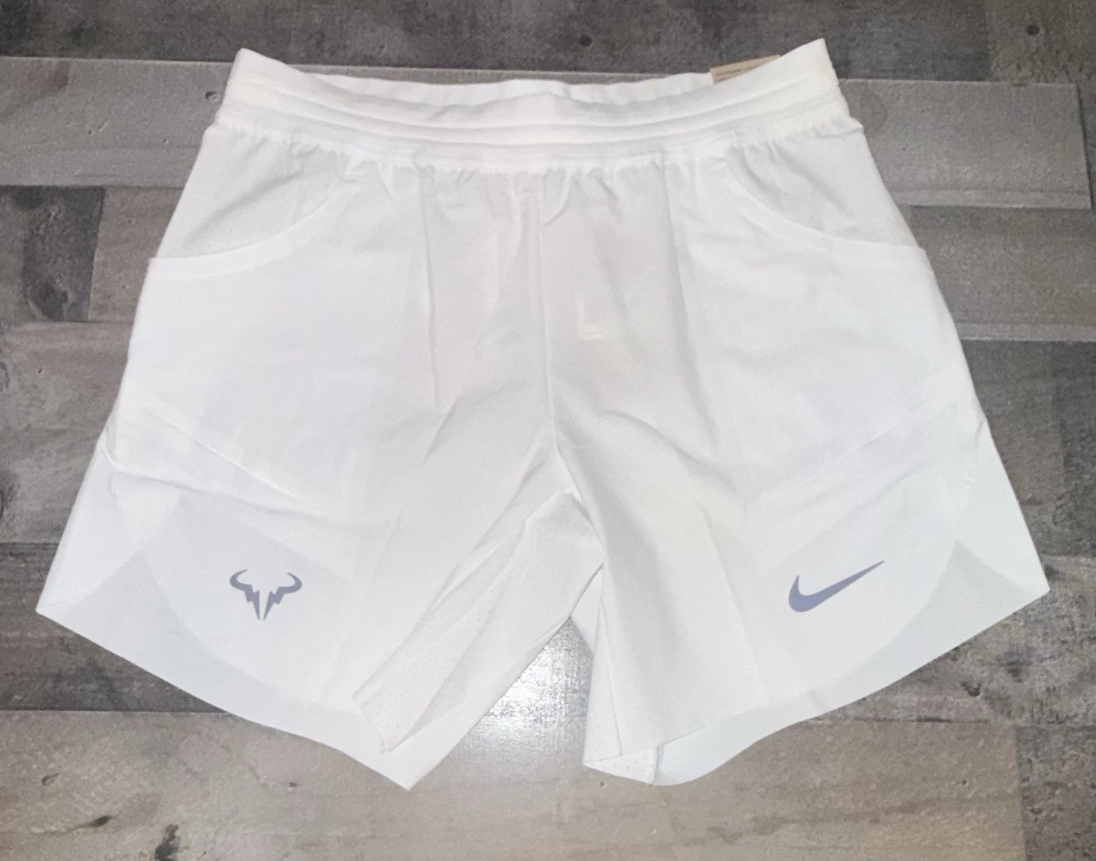 NIKE RAFA Dri-FIT ADV 7" Men's Tennis Shorts White/Indigo M DV2881-102