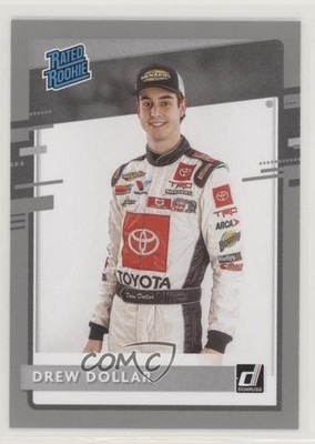 2021 Panini Donruss NASCAR Rated Rookie Silver Drew Dollar #28 Rookie RC 0ai3