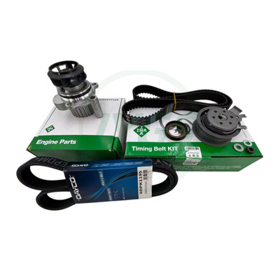 VW OE Deluxe Timing Belt Kit 2.0 Mk4 Golf Jetta Beetle AEG AZG AVH BEV BBW 99-05