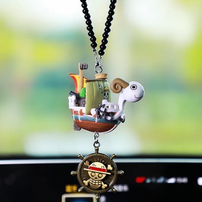 One Piece Going Merry Thousand Sunny Pirate Ship Pendant Figure Collectible Toy