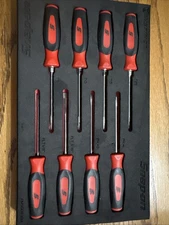 Snap On Mini Torx And Screwdriver Set In Foam 