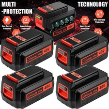 40V 2.0Ah LBX2040 for Black and Decker 40 Volt Lithium Battery LBXR36 LBX1540 US