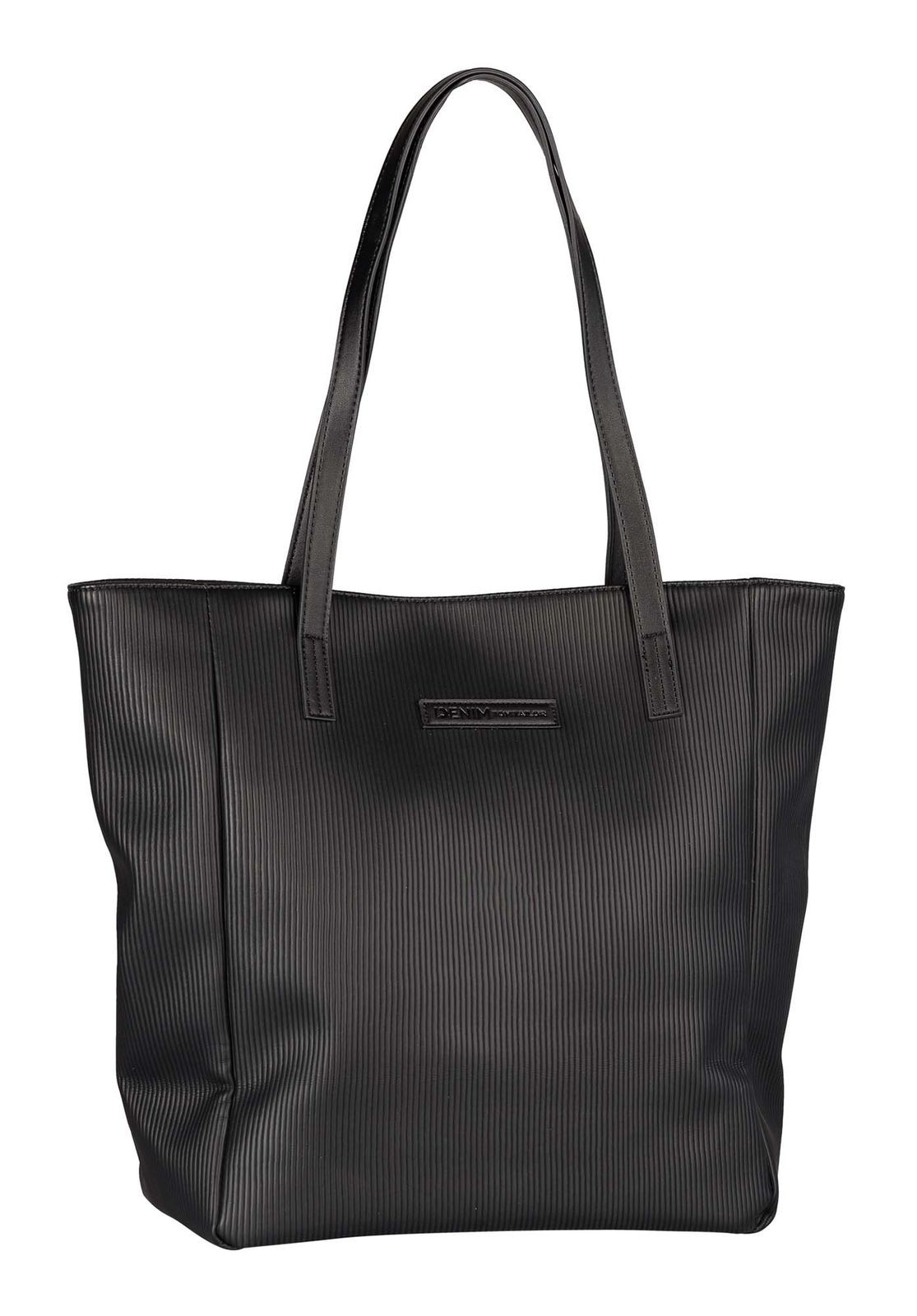 TOM TAILOR shopper bag Arona Cord Shopper No Zip M Black