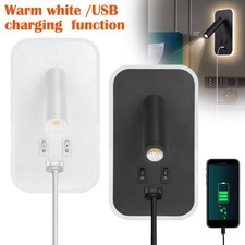 LED Reading Lamp Wall Light Back Light Bedroom Bedside Light Sconce With Switch