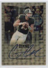 2016 Leaf Metal Draft Gold Super Prismatic 1/1 Connor Cook #BA-CC1 Auto 05or