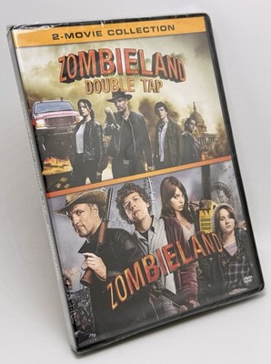 Zombieland Double Feature: Zombieland & Zombieland 2 Double Tap (DVD) New Sealed