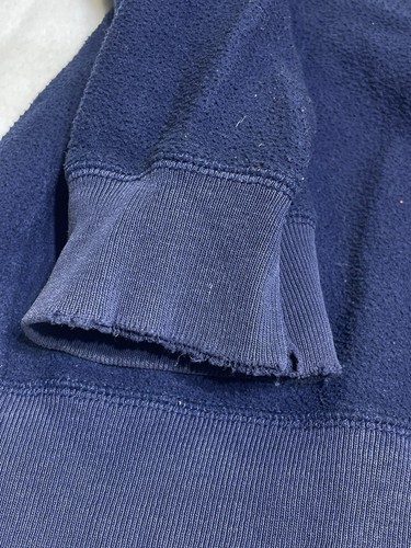 Vintage Pepsi Sweater Womens Large Blue Fleece Pullover Crew Neck 90s Oversized - Picture 7 of 7