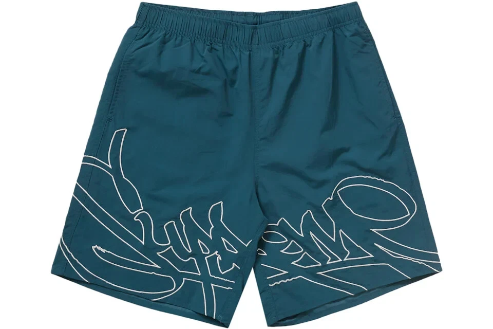Supreme Tag eau taille courte petite sarcelle