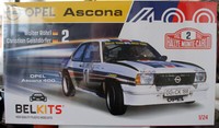 Belkits 020 1982 Opel Ascona 400 Rallye Monte Carlo 1:24 Neu 2024