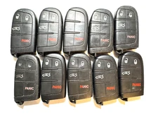 LOT OF 10 OEM DODGE KEYLESS ENTRY REMOTE KEY FOB LOT M3N-40821302 4/TRUNK