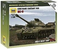 Soviet Tank IS-3 1:100 Kunststoff Modell Kit Zvezda