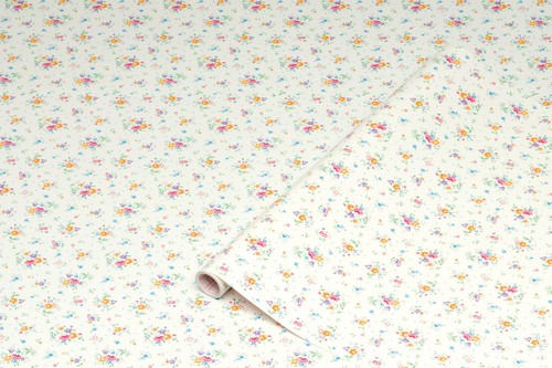 1m x 45cm HÜBSCHE KLEINE BLUME SELBSTKLEBEND KLEBRIGE RÜCKSEITE KUNSTSTOFF VINYL D C FIX - Bild 4 von 12