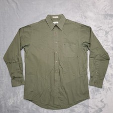 Vintage Pierre Cardin Shirt Mens Large Green ...