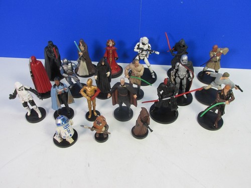 22 star wars DISNEY STORE FIGURINE COLLECTIBLE FIGURE SET jawa jango trooper