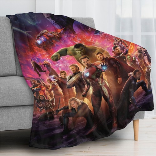 Avengers Coperta Morbida Letto Divano Getto Regalo Compleanno - Foto 3 di 12
