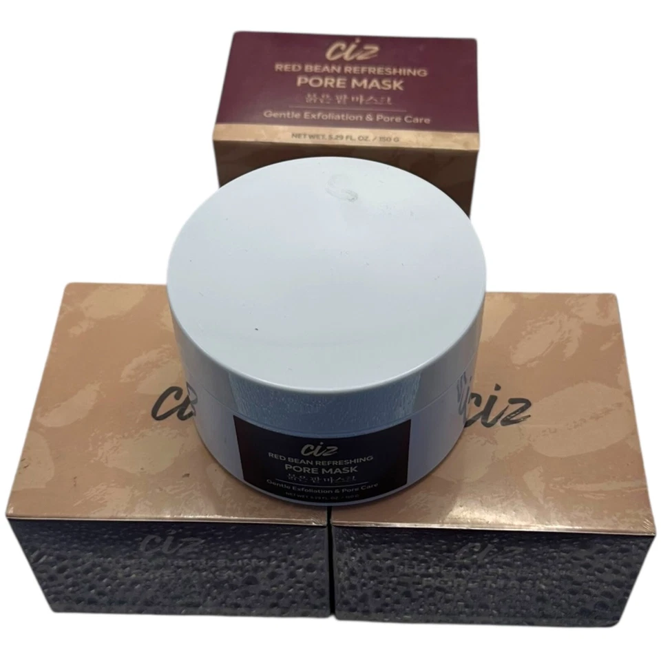 CIZ Red Bean Pore Mask Exfoliate Beauty Self Care Skin Care Face Mask - Image 3 of 4