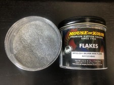 House Of Kolor Metal Flake Mf02-c01 Silver Dry Mini Flake 6 Oz