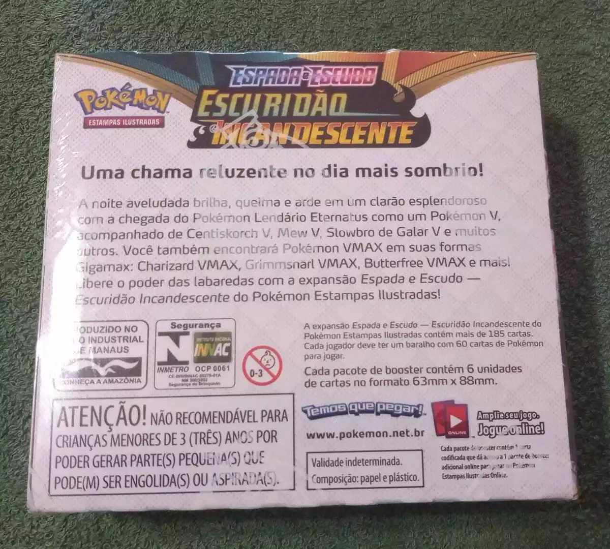 Pokemon Sword & Shield Vivid Voltage Booster Box Factory Sealed  BRAZILIAN PORT