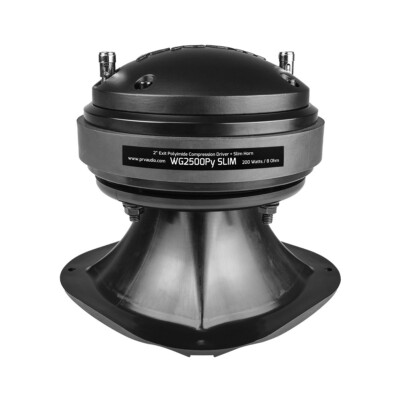 PRV 2″ Horn Driver WG2500Py SLIM 200 Watts - Shallow Mount High