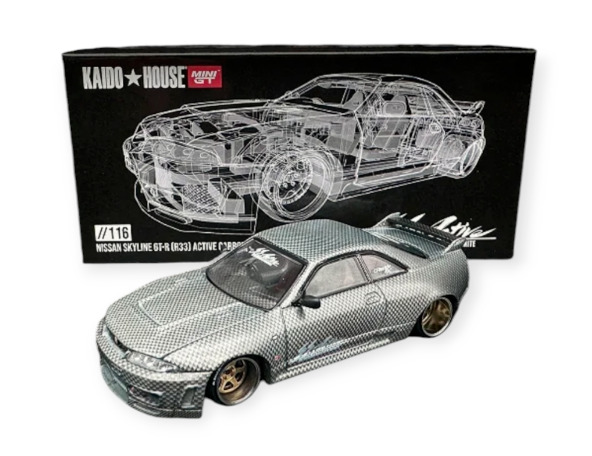 Kaido House Mini GT 116 Nissan Skyline GT-R R33 Active