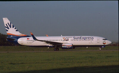 ZRH20 Original aircraft slide/Dia   Sun Express B737 TC-SEJ