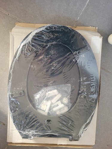 Sedile Universale Nero plastica pesante Lux Impera - Foto 2 di 3