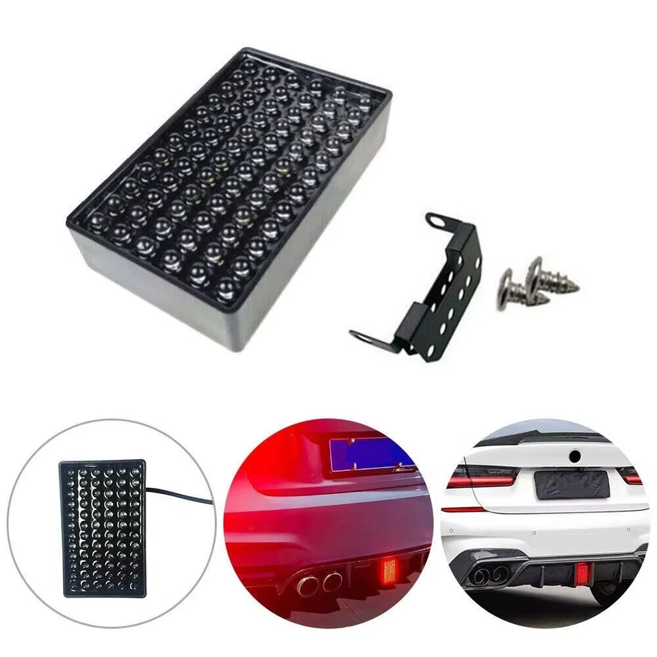 LUZ DE FRENO F1 12v 72-LED COCHE LLUVIA BMW M140i GOLF R GTI POLO AMG M3 ST RS3 S3 Foto 3 de 4
