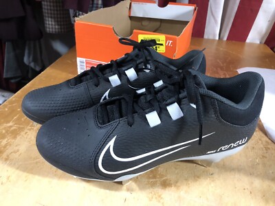 new NIKE Hyperdiamond 4 Pro Black Fastpitch Softball cleats Metal Spikes Women 9