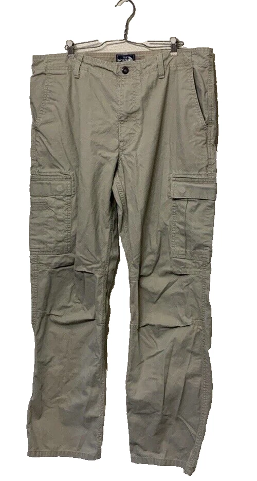 The North Face men’s cargo pant 38 X 32 work pant casual blue collar *flaw