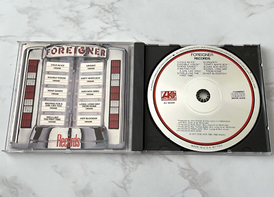 Foreigner Records CD TARGET ERA! MADE IN USA BY PDO Atlantic 7 80999-2 RARE! OOP