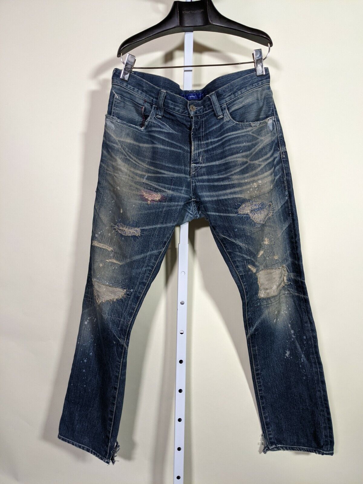 CLOT x Denim by Vanquish & Fragment 5 Year RGB Patch Embroidered Denim Jeans