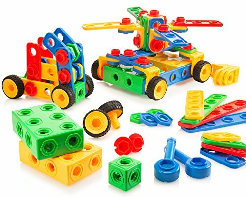 FRAONY Creativity 100 Pcs Blocks Game Set for Children My Smart Block Set,  Educational Building Easy Design Model Kids Home Fun Toy Both Boys and  Girls - Creativity 100 Pcs Blocks Game