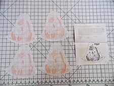 Tri Chem Ready To Paint Liquid Embroidery 7527 Tulip Hat MUSHROOMS Butterfly