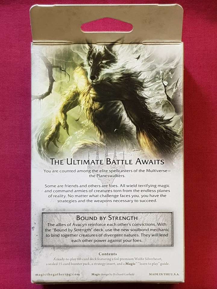 Magic The Gathering AVACYN RESTORED BOUND BY STRENGTH INTRO PACK New Sealed MTG - Image 2 of 2