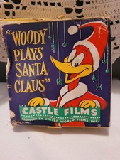 Woody Woodpecker Castle Films 16mm Woody Plays Santa Clause