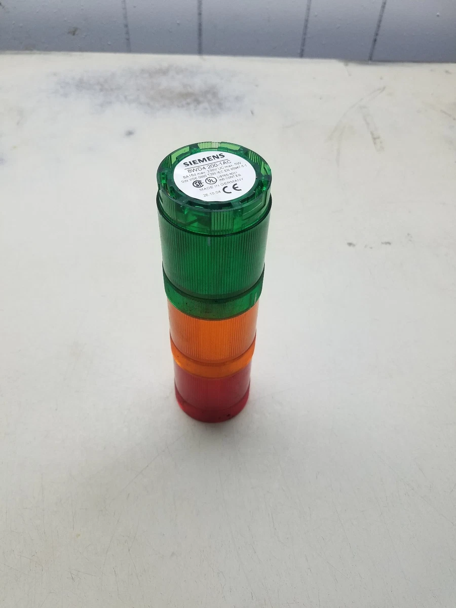 Siemens 8WD4 420-5AC Lampada Faro Verde, Nuova In Scatola