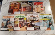 Tools & Shops, Wood, & Workbench 7 Magazine Lot