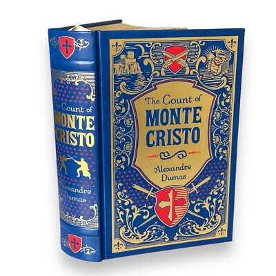 THE COUNT OF MONTE CRISTO by Alexandre Dumas ~SEALED~ BRAND NEW~ LEATHERBOUND ~